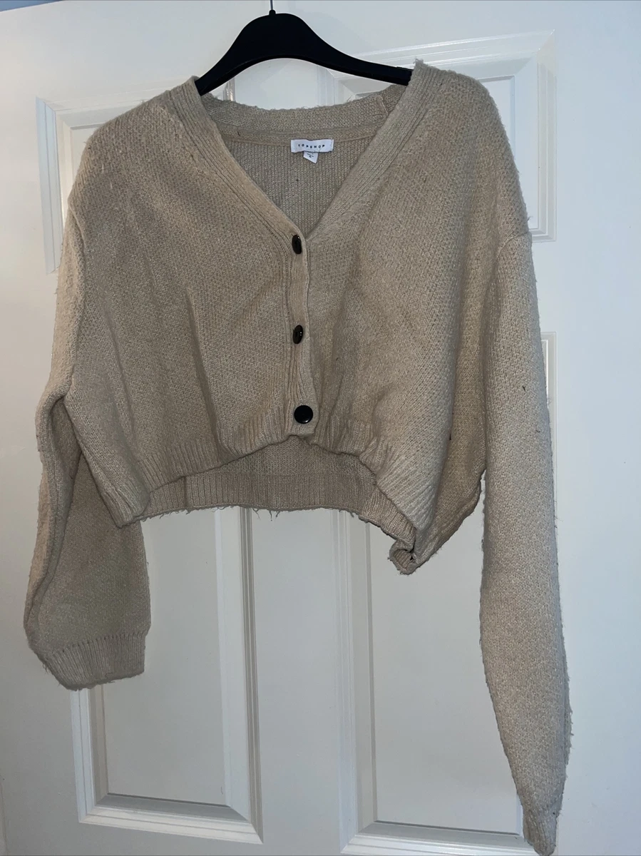Topshop cream cardigan sale
