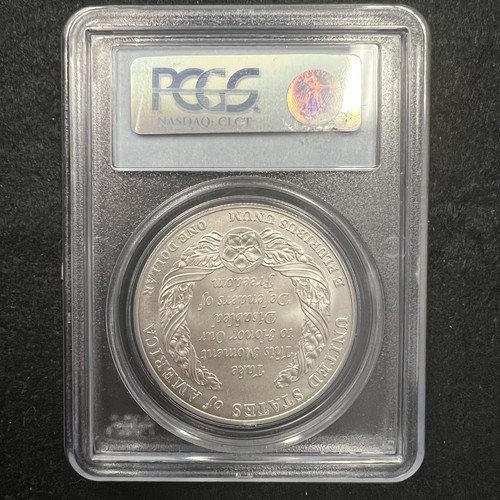 2010 W $1 Disabled Veterans Silver Commemorative Dollar PCGS MS69 - Picture 5 of 5