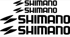 4 Pc Shimano Vinyl Decal Set - 2 Sizes Incl  MANY Colors, FREE Ship 