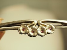 BROCHE ANCIEN ARGENT MASSIF AR…