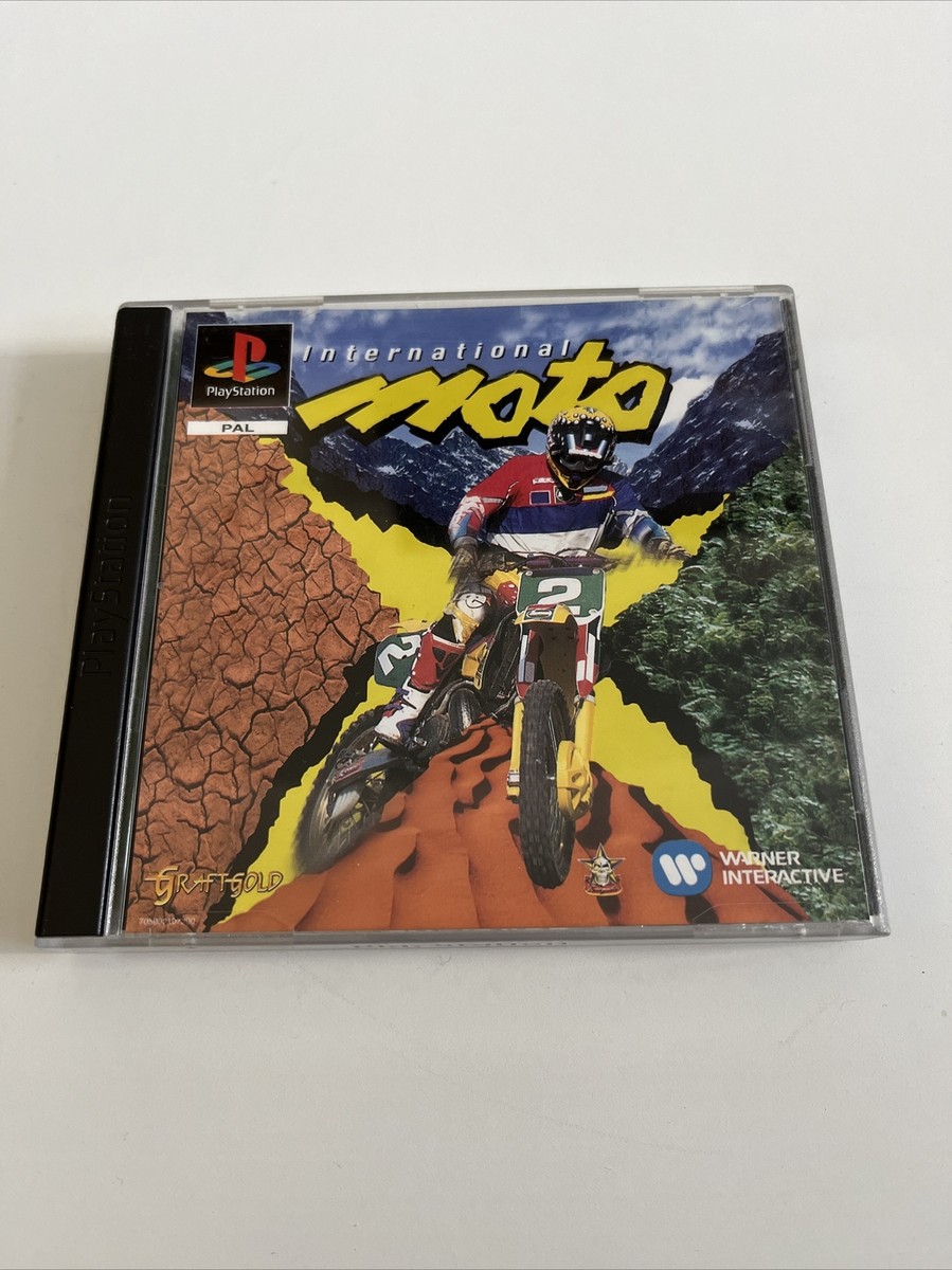 Notice / Manuel Du Jeu PlayStation 1 (PS1) - INTERNATIONAL MOTO - Bon état