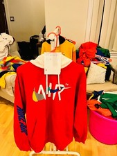Nike Air Hoodie 3 Color Swoosh 2019 Color: Red/White/Blue
