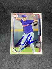 Aaron Slegers 2015 Bowman Prospects 1st #BP105 Minnesota Twins Auto Signed Card