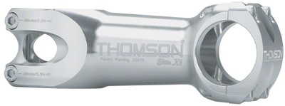 Thomson Elite X4 Mountain Stem 100mm, 31.8 Clamp, +/-0, 1 1/8'', Aluminum, Silver