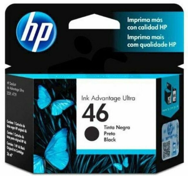 hp 46 black ink cartridge