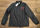 NWT Nike Ohio State Buckeyes Men's Medium Black Red Repel Jacket Windbreaker New — photo 1