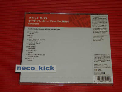 4BT BLACK SABBATH WITH ROB HALFORD OZZFEST 2004 JAPAN CD | eBay