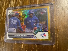 2023 Topps Pro Debut Yhoangel Aponte  Gold Foil #'d /50 PD-34 FCL Blue Jays Card