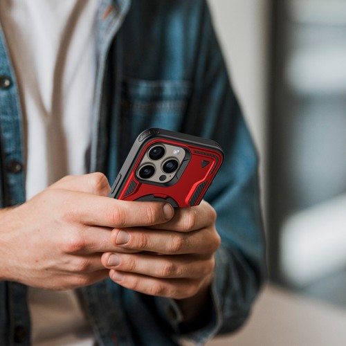 Funda de teléfono para Apple iPhone 16 Pro Max magnética a prueba de golpes a prueba de caídas con soporte cubierta - Imagen 25 de 41