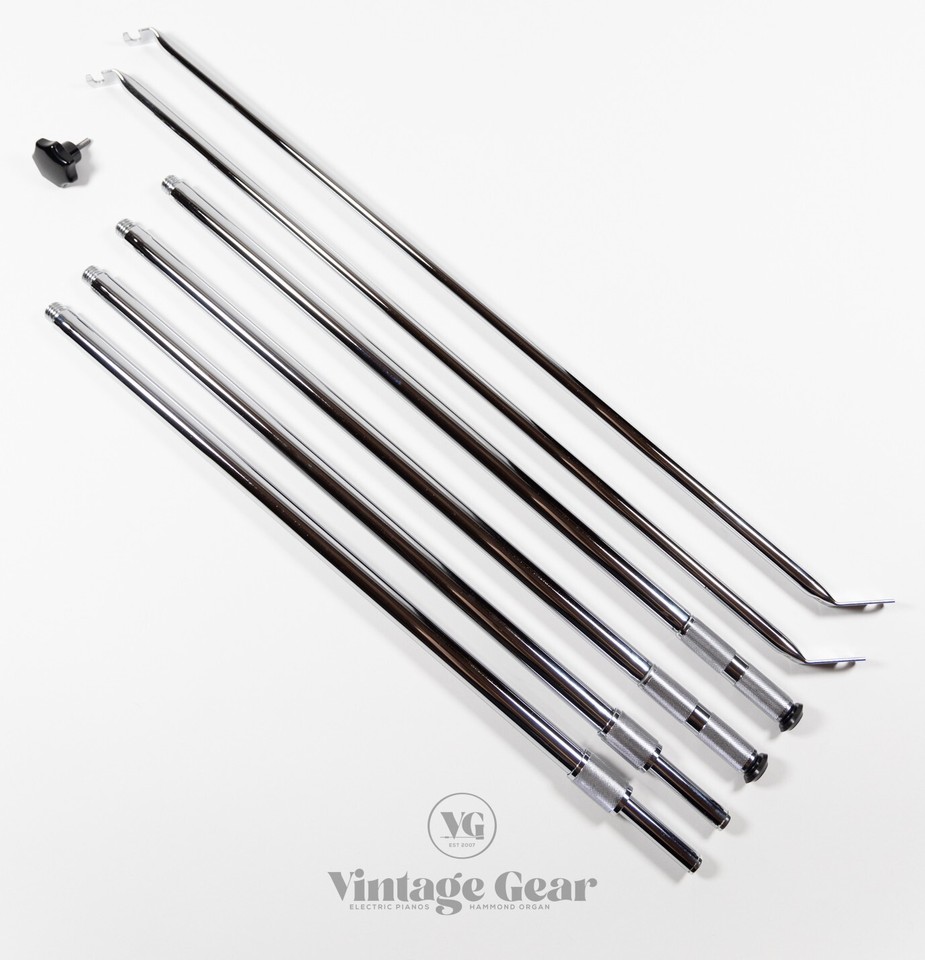 Fender Rhodes Legs - Cross Bars- Knob & Rod in our custom case | eBay