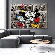 Arte Callejero CláSico Banksy Graffiti Arte De La Pared DetráS De La Cortina Poster Pinturas En Lienzo Graffiti Colorido Cuadros Impresiones Sala De Estar Decoracion Para El Hogar Sin Marco 40×60cm