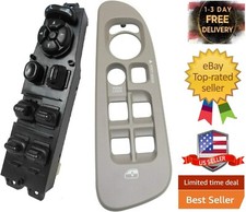 Window Master Switch and Tan Bezel Set for 2002-2008 Dodge Ram 1500 2500 3500 6
