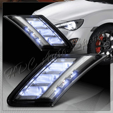 For 2013-2020 Subaru Brz Scion Fr-s Smoke Lens Led Side Marker Bumper Light Lamp
