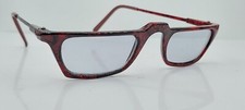 Vintage Burgundy Marble Rectangular Sunglasses Frames Taiwan