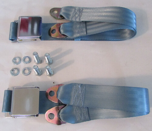 Select - 2 Point Lap Seat Belt Each Or Seatbelt Sets With Mounting Hardware-60" - Picture 48 of 196
