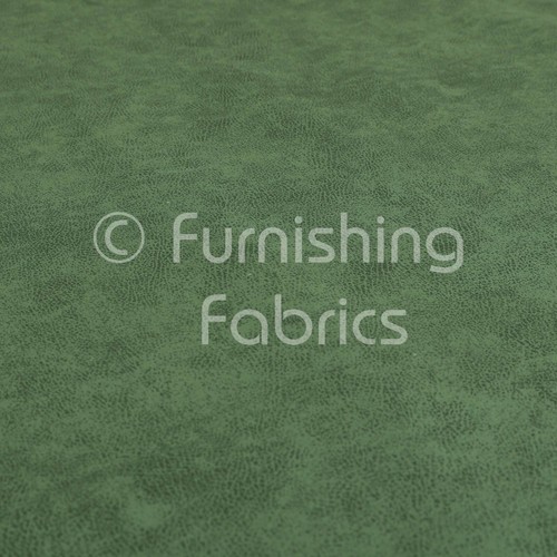 Fire Treated Soft Durable 3 Layer Thick Faux Suede Green Upholstery Craft Fabric - Picture 3 of 4