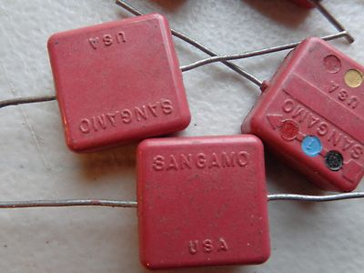 60s vintage CANTON 片ミミ 5PCS VINTAGE SANGAMO Silver Mica Capacitor | eBay