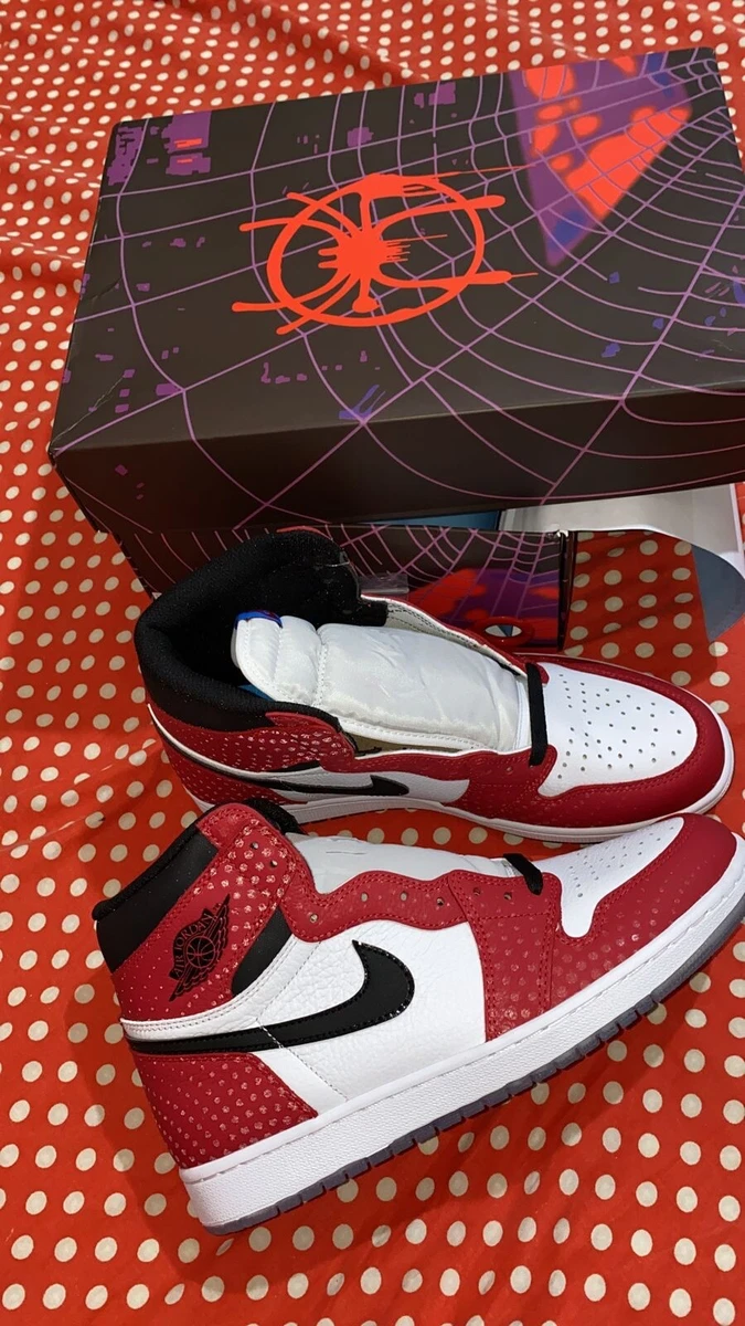 Jordan 1 Retro High Spider Man Origin Story Numbers 36 46