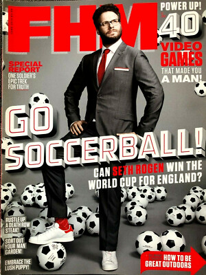 FHM Magazine + Supplement No 294 June 2014 Terran Jo Wallace- New Still Sealed