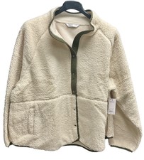 Women’s Sonoma Snap Through High Pile Fleece Sz 2x Nwt