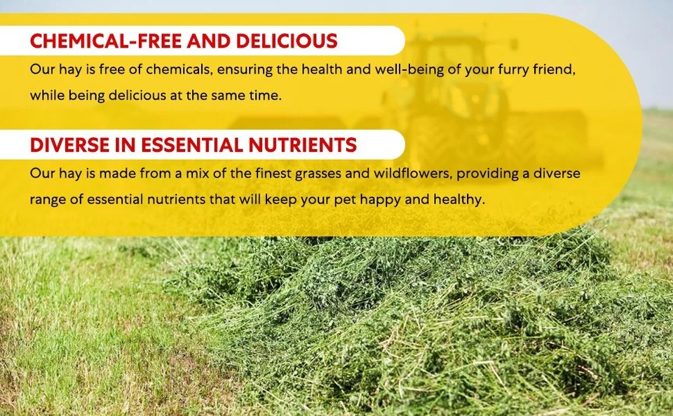 Shorefields Fresh Meadow Hay bale, pet, rabbit, horse, large bale, - Image 4 of 4