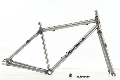 BROOKLYN MACHINE WORKS GANGSTA V4 FRAME SET S CHROME PISTE FIXED
