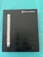 Gravastar Coiled Aviator USB Cable, Suitable Mechanical Keyboard - White