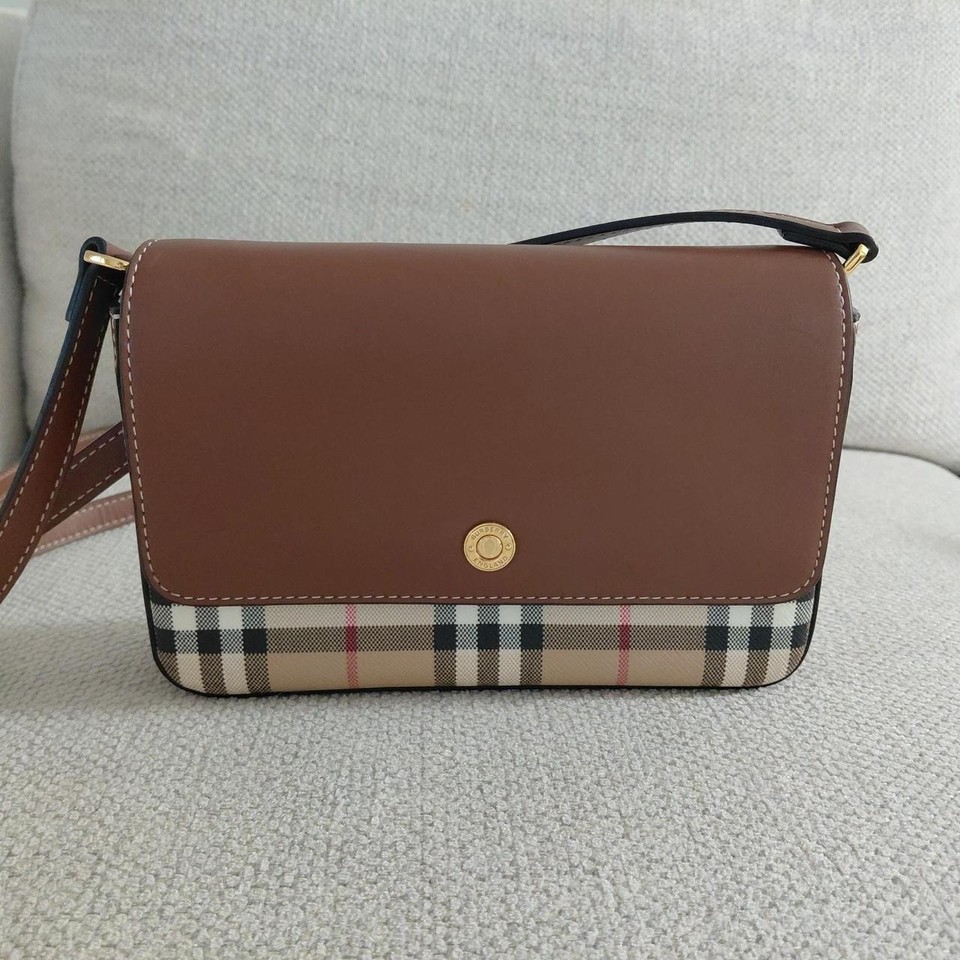Burberry House Check Hampshire Crossbody bag