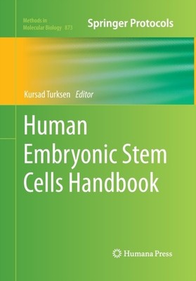 Turksen - Human Embryonic Stem Cells Handbook - New paperback or softb - X555z