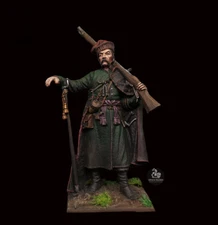 ⭐Soldiers Action Figurines Ukrainian Cossack 17 Century 54mm Figure⭐
