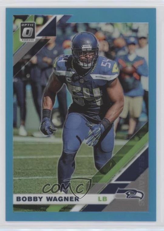 2019 Panini Donruss Optic Aqua Prizm 198/299 Bobby Wagner #90 n0c