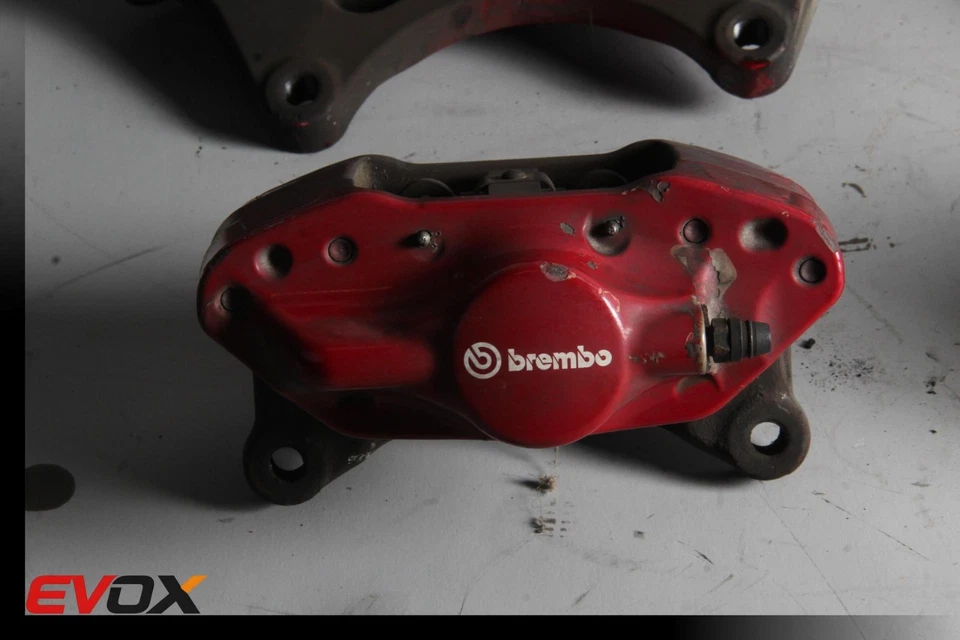 Juego de pinzas de freno delanteras + traseras Mitsubishi Evolution X Brembo 2008-2015 Foto 4 de 4