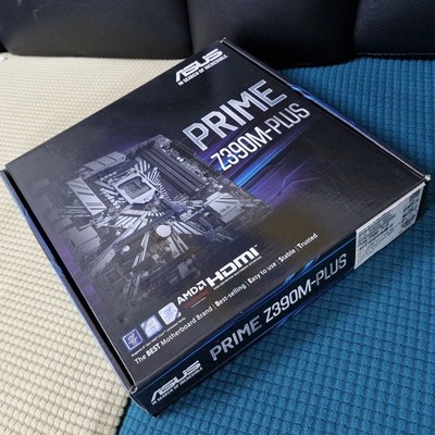 ASUS PRIME Z390M-PLUS: LGA1151 Z390 mATX DDR4 Open/Full Box