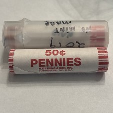 2019-D Lincoln Shield Cent (2 Rolls Uncirculated)