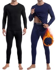 2 or 3 Sets Thermal Underwear for Men Long Johns Base Layer Cold Weather Large