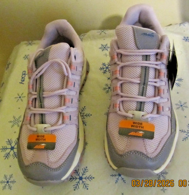 AVIA Light Purple Women's Elevate Odor Control Memory Foam Athletic Shoes  8.5