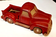 Vintage 1930s Cast Iron Pick-up Truck 6.5"x3"x3"