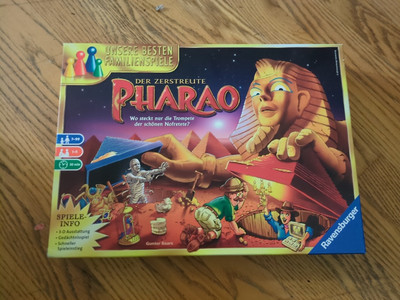 Ravensburger - Der Zerstreute Pharao /  Ramses II  - German Board Game