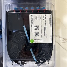 4 Pack Corning CCH-CS12-A9-P00RE Pigtailed Splice Cassette 12 F, LC Duplex