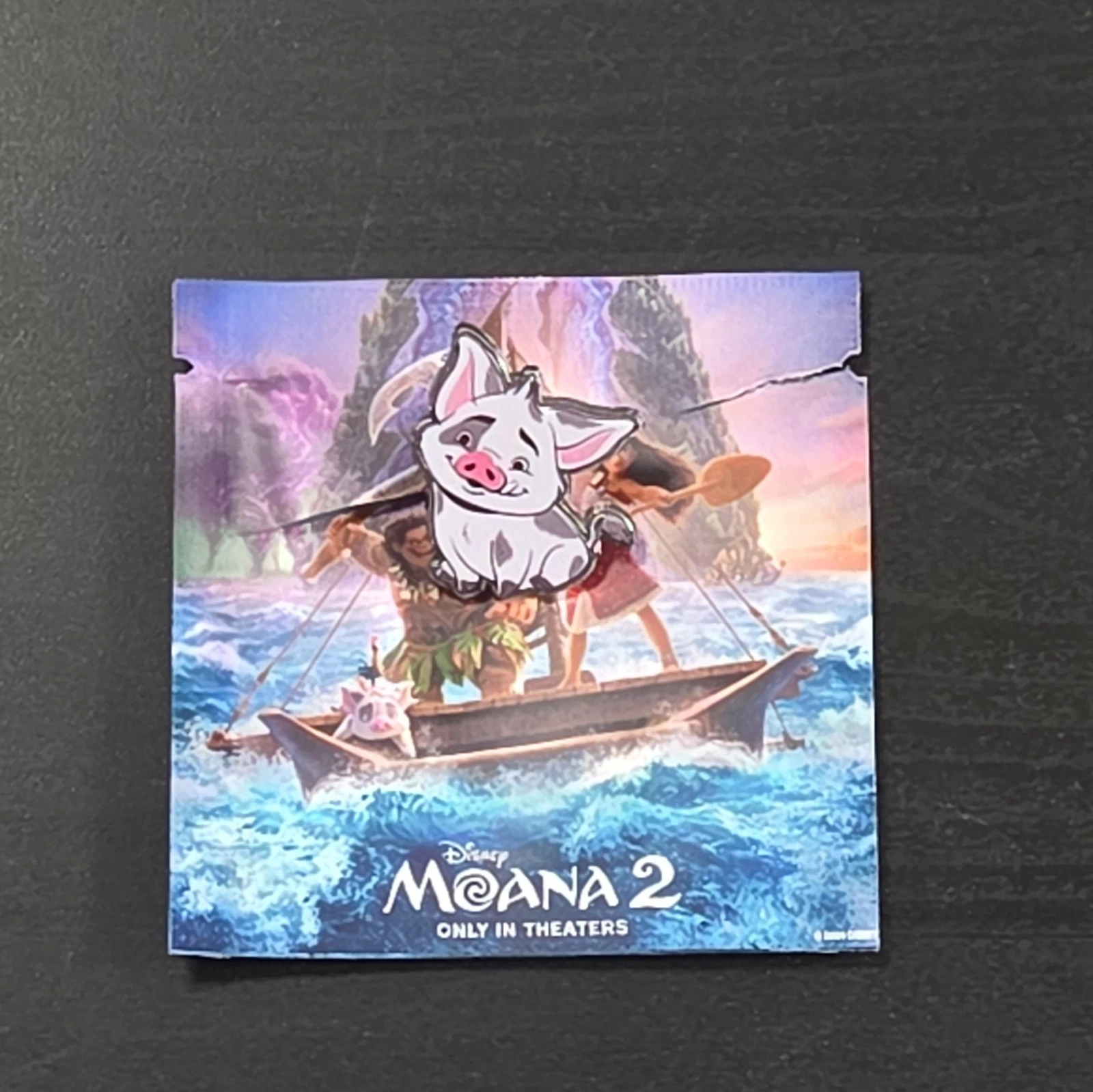 Moana 2 Enamel Pin Alamo Drafthouse Exclusive Disney Pua