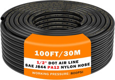 100ft 12 Dot Air Line 12in Air Hose Pa12 Nylon Pneumatic Tubing 100ft 12 Dot Air Line 12in Air Hose Pa12 Nylon Pneumatic Tubing