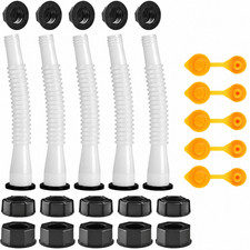 5 SETS  Replacement Gas Can Spout fit  Blitz, Midwest ,Scepter, Briggs&Stratton