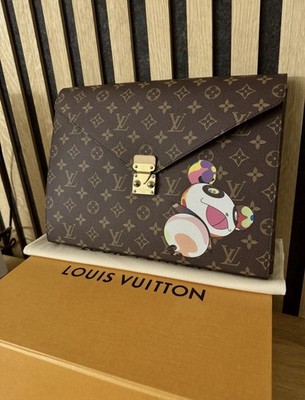 Louis Vuitton x Murakami Superflat Panda mark Mappe Pochette