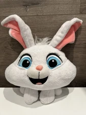 Jax The Bunny White Bunny Rabbit Hug & Luv Plush Stuffed Animal 10”