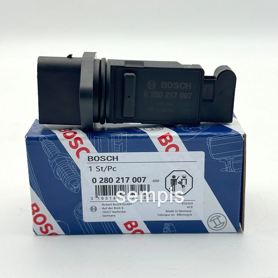 New Mass Air Flow Sensor 0280217007 For Porsche 911 Carerra Boxster 99606612300 - Image 2 of 4