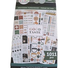 Happy Planner Value Pack Southern Farmhouse Planner Stickers