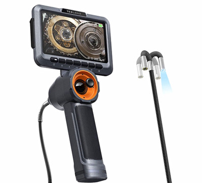 Teslong TF550 6.5mm Digital Inspection Camera 4-Way IPS LCD Waterproof LED