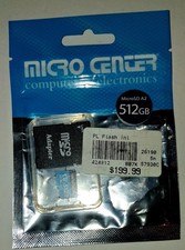 Micro Center Performance 512GB microSDXC Card, A2 Micro SD Card, UHS-I...