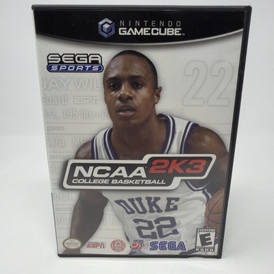 NCAA College Basketball 2K3 (GameCube, 2002) NO MANUAL TESTED & WORKING!