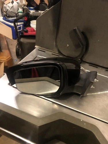 2018 - 2025 NISSAN LEAF LEFT DRIVER SIDE DOOR EXTERIOR MIRROR OEM BLACK